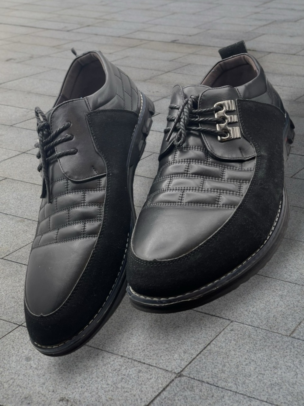 Men's Gatsby Oxford Derby All-Day Comfort Leather Shoe Size EU 51